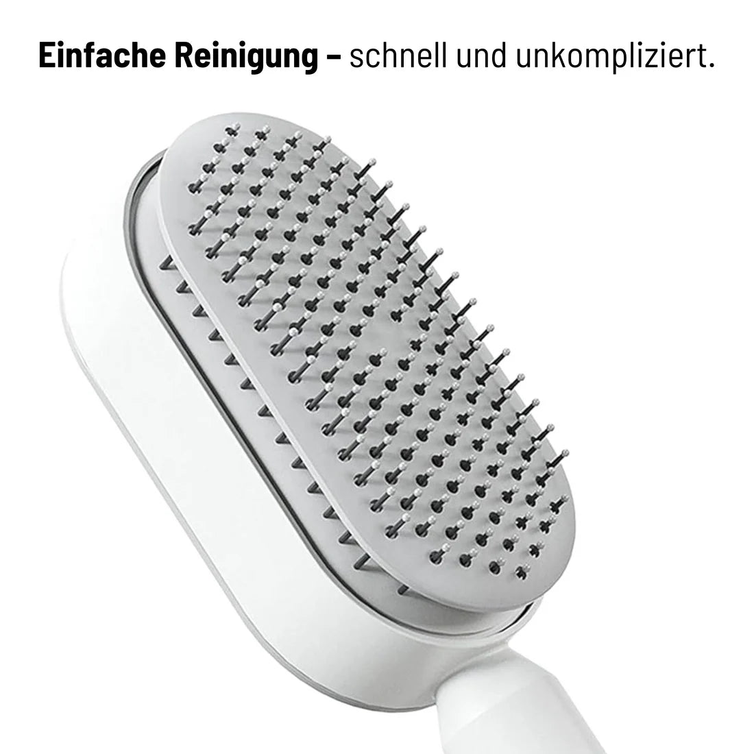 SELBSTREINIGENDE LUXUS-HAARBÜRSTE